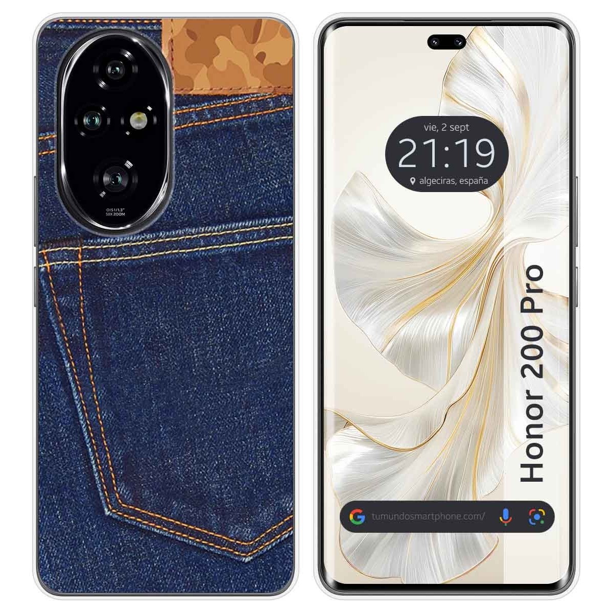 Funda Silicona para Huawei Honor 200 Pro 5G diseño Vaquero Dibujos