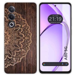 Funda Silicona para Oppo A80 5G diseño Madera 06 Dibujos