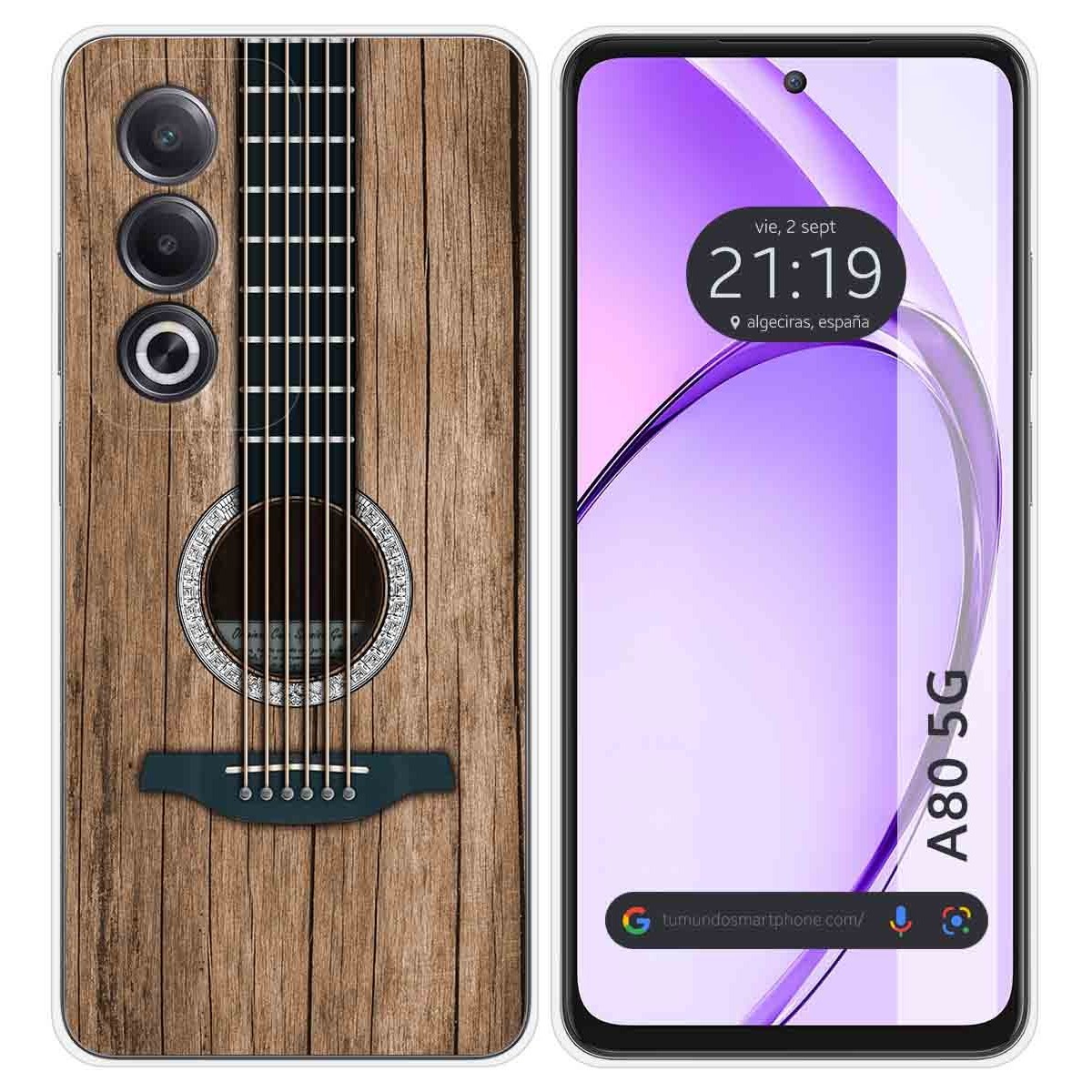 Funda Silicona para Oppo A80 5G diseño Madera 11 Dibujos