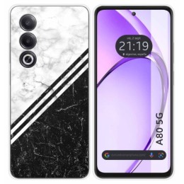 Funda Silicona para Oppo A80 5G diseño Mármol 01 Dibujos