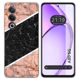 Funda Silicona para Oppo A80 5G diseño Mármol 07 Dibujos