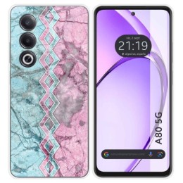 Funda Silicona para Oppo A80 5G diseño Mármol 08 Dibujos