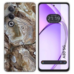 Funda Silicona para Oppo A80 5G diseño Mármol 14 Dibujos