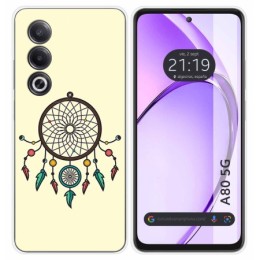 Funda Silicona para Oppo A80 5G diseño Atrapasueños Dibujos