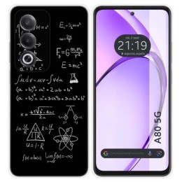 Funda Silicona para Oppo A80 5G diseño Formulas Dibujos