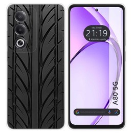 Funda Silicona para Oppo A80 5G diseño Neumatico Dibujos