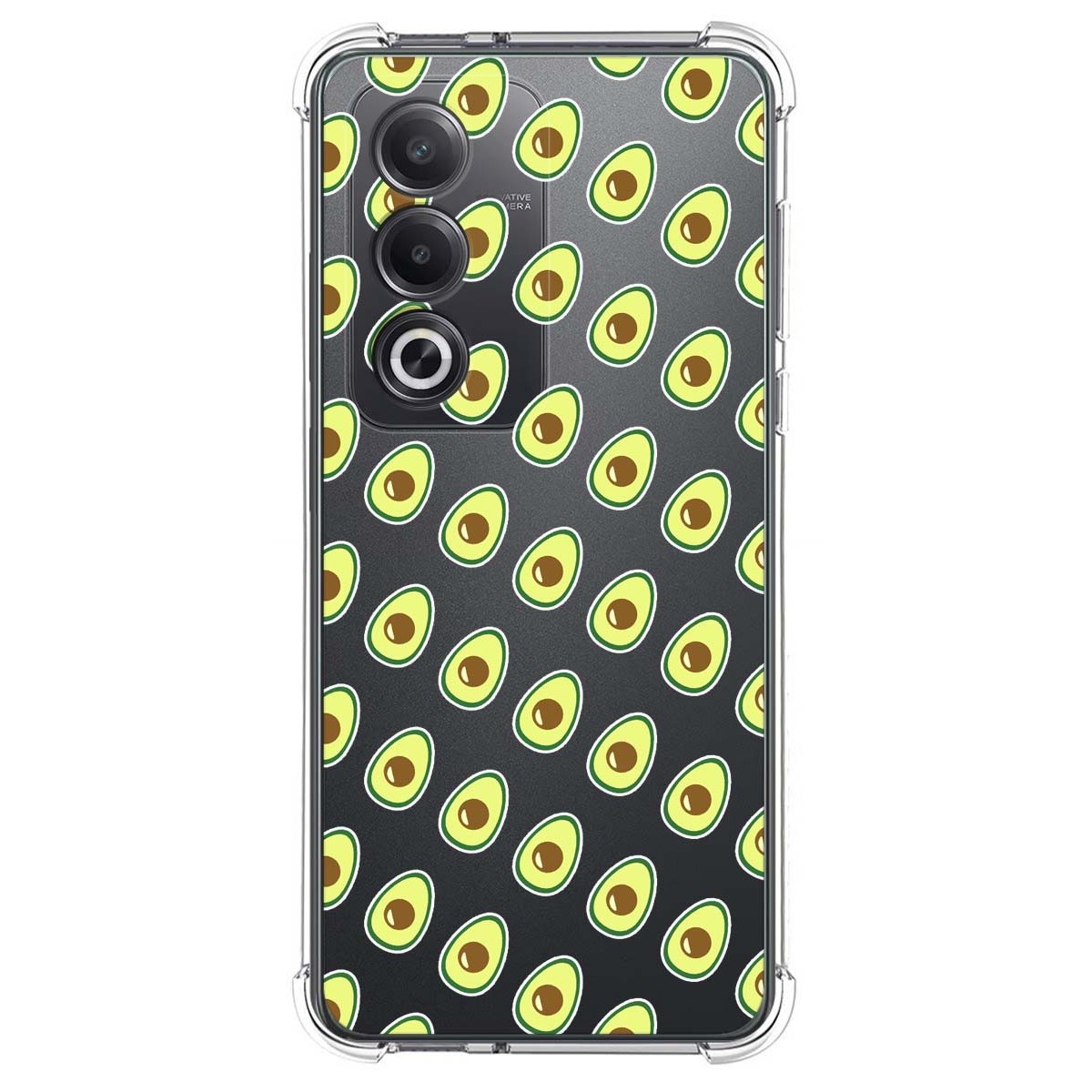 Funda Silicona Antigolpes para Oppo A80 5G diseño Aguacate Dibujos