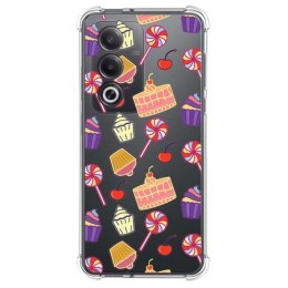 Funda Silicona Antigolpes para Oppo A80 5G diseño Dulces 01 Dibujos