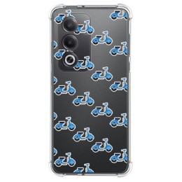 Funda Silicona Antigolpes para Oppo A80 5G diseño Scooter Dibujos