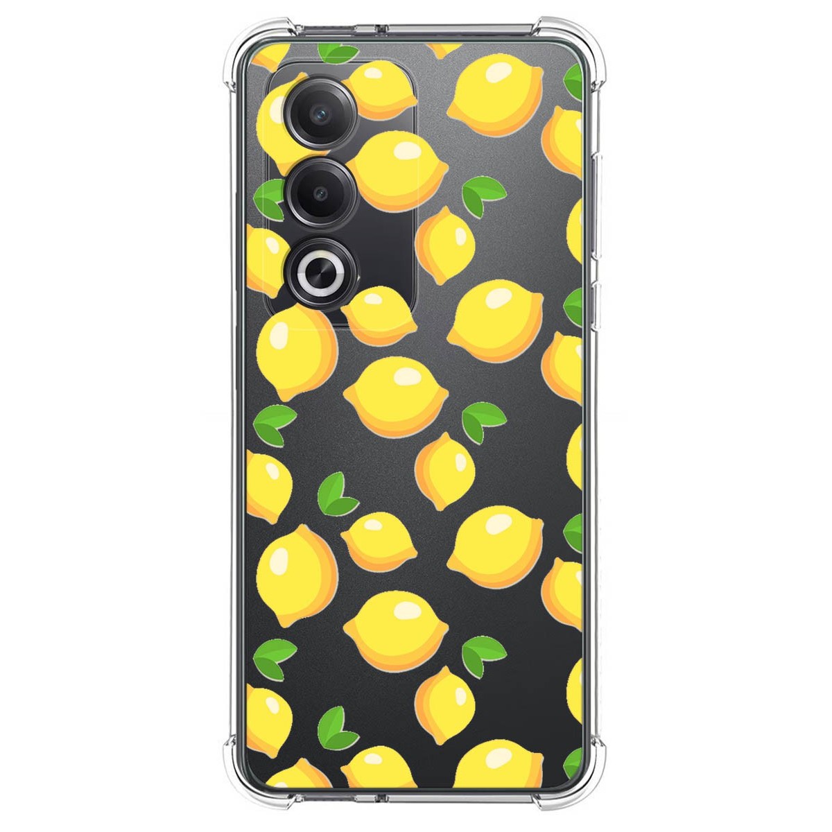 Funda Silicona Antigolpes para Oppo A80 5G diseño Limones Dibujos