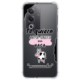 Funda Silicona Antigolpes para Oppo A80 5G diseño Vaca Dibujos