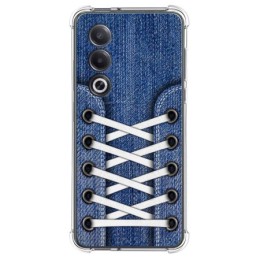 Funda Silicona Antigolpes para Oppo A80 5G diseño Zapatillas 01 Dibujos