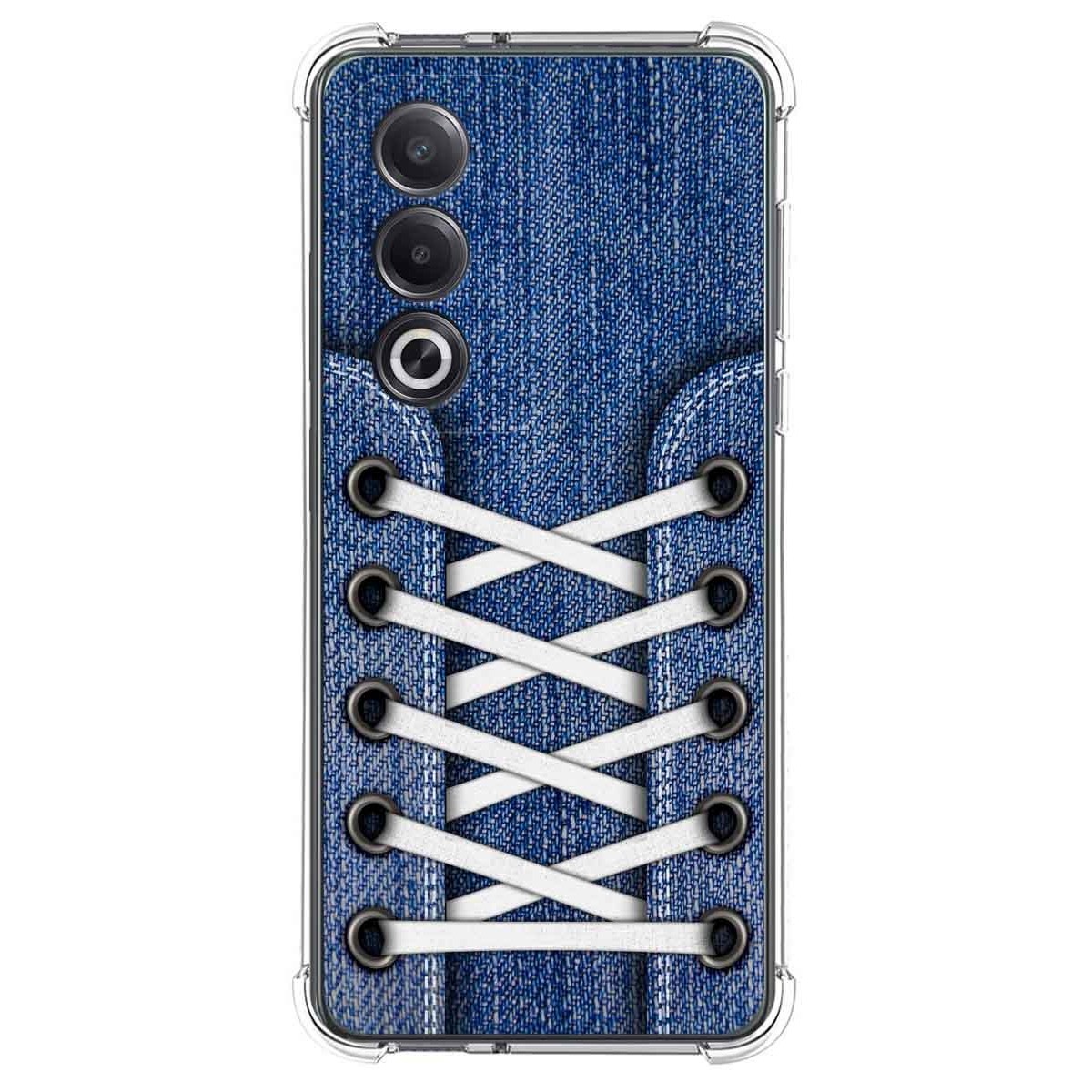 Funda Silicona Antigolpes para Oppo A80 5G diseño Zapatillas 01 Dibujos