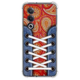 Funda Silicona Antigolpes para Oppo A80 5G diseño Zapatillas 10 Dibujos