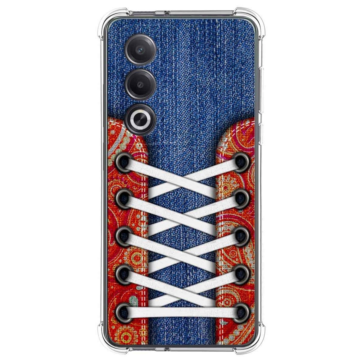 Funda Silicona Antigolpes para Oppo A80 5G diseño Zapatillas 11 Dibujos