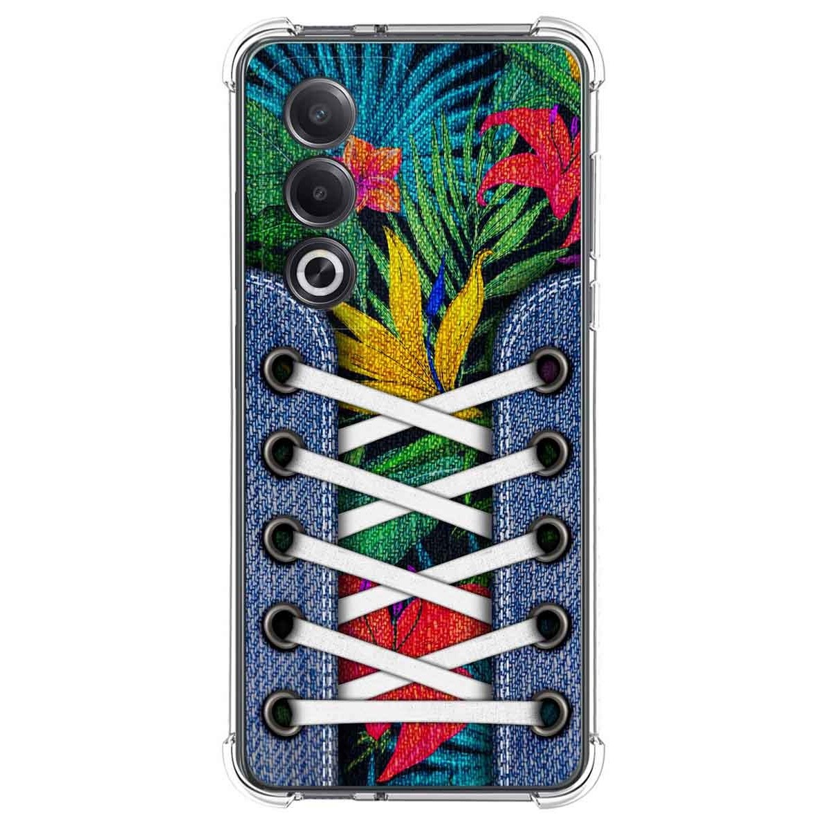 Funda Silicona Antigolpes para Oppo A80 5G diseño Zapatillas 12 Dibujos