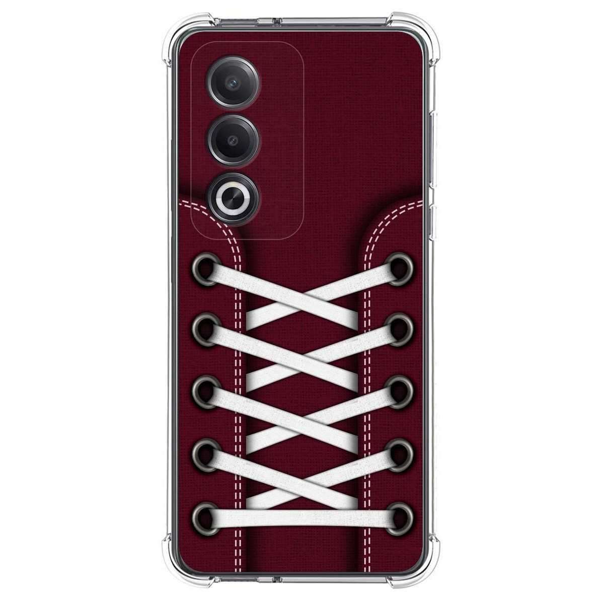 Funda Silicona Antigolpes para Oppo A80 5G diseño Zapatillas 17 Dibujos