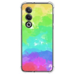 Funda Silicona Antigolpes para Oppo A80 5G diseño Acuarela 03 Dibujos