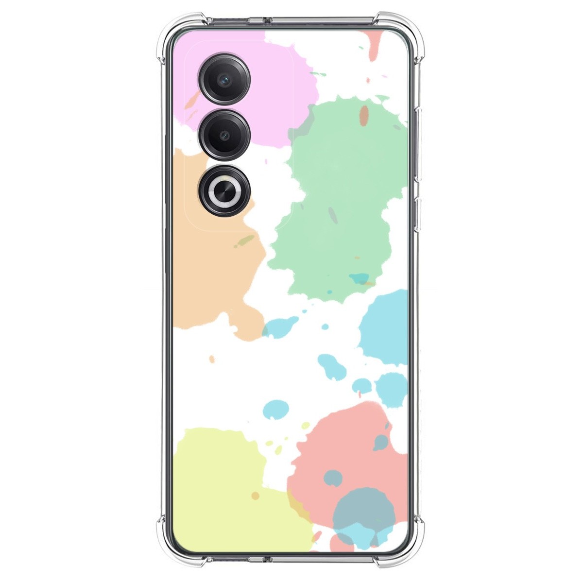 Funda Silicona Antigolpes para Oppo A80 5G diseño Acuarela 05 Dibujos