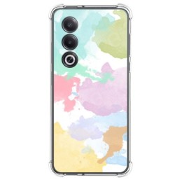 Funda Silicona Antigolpes para Oppo A80 5G diseño Acuarela 11 Dibujos