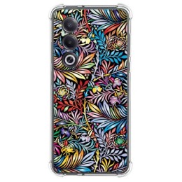 Funda Silicona Antigolpes para Oppo A80 5G diseño Flores 04 Dibujos