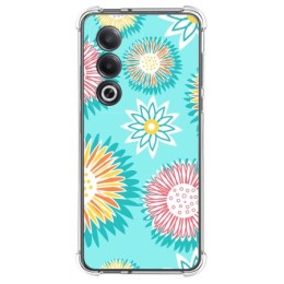 Funda Silicona Antigolpes para Oppo A80 5G diseño Flores 05 Dibujos