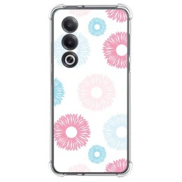 Funda Silicona Antigolpes para Oppo A80 5G diseño Flores 06 Dibujos