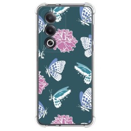 Funda Silicona Antigolpes para Oppo A80 5G diseño Flores 10 Dibujos