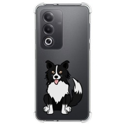 Funda Silicona Antigolpes para Oppo A80 5G diseño Perros 01 Dibujos