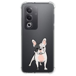 Funda Silicona Antigolpes para Oppo A80 5G diseño Perros 06 Dibujos