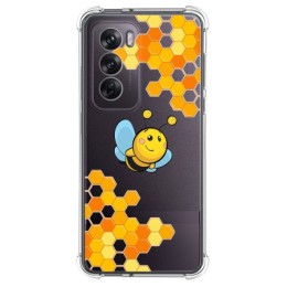 Funda Silicona Antigolpes para Oppo Reno 12 Pro 5G diseño Abeja Dibujos