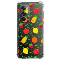 Funda Silicona Antigolpes para Oppo Reno 12 Pro 5G diseño Frutas 01 Dibujos