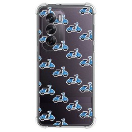 Funda Silicona Antigolpes para Oppo Reno 12 Pro 5G diseño Scooter Dibujos