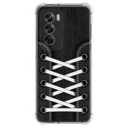 Funda Silicona Antigolpes para Oppo Reno 12 Pro 5G diseño Zapatillas 02 Dibujos