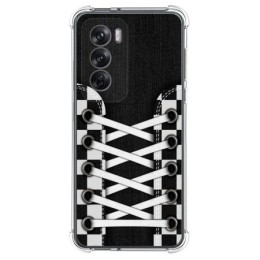 Funda Silicona Antigolpes para Oppo Reno 12 Pro 5G diseño Zapatillas 03 Dibujos