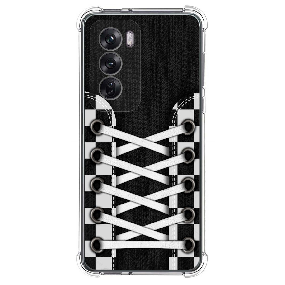 Funda Silicona Antigolpes para Oppo Reno 12 Pro 5G diseño Zapatillas 03 Dibujos