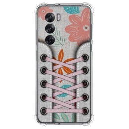 Funda Silicona Antigolpes para Oppo Reno 12 Pro 5G diseño Zapatillas 09 Dibujos