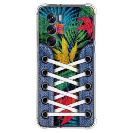 Funda Silicona Antigolpes para Oppo Reno 12 Pro 5G diseño Zapatillas 12 Dibujos