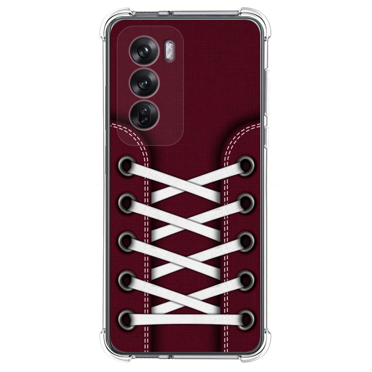 Funda Silicona Antigolpes para Oppo Reno 12 Pro 5G diseño Zapatillas 17 Dibujos