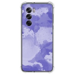 Funda Silicona Antigolpes para Oppo Reno 12 Pro 5G diseño Acuarela 01 Dibujos