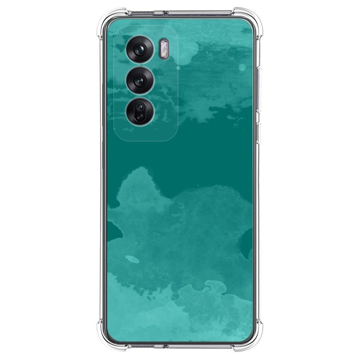 Funda Silicona Antigolpes para Oppo Reno 12 Pro 5G diseño Acuarela 06 Dibujos