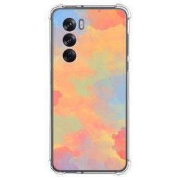 Funda Silicona Antigolpes para Oppo Reno 12 Pro 5G diseño Acuarela 08 Dibujos