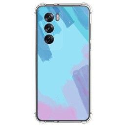 Funda Silicona Antigolpes para Oppo Reno 12 Pro 5G diseño Acuarela 10 Dibujos