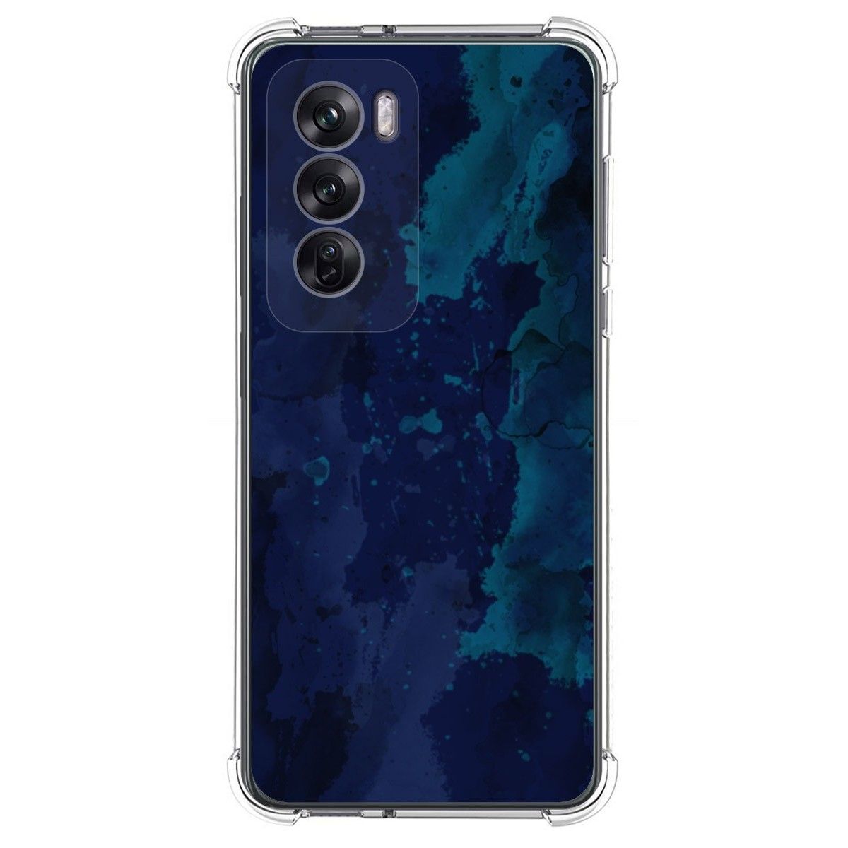 Funda Silicona Antigolpes para Oppo Reno 12 Pro 5G diseño Acuarela 13 Dibujos