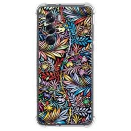 Funda Silicona Antigolpes para Oppo Reno 12 Pro 5G diseño Flores 04 Dibujos