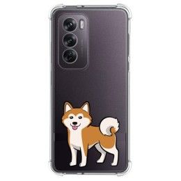 Funda Silicona Antigolpes para Oppo Reno 12 Pro 5G diseño Perros 02 Dibujos