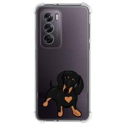 Funda Silicona Antigolpes para Oppo Reno 12 Pro 5G diseño Perros 04 Dibujos