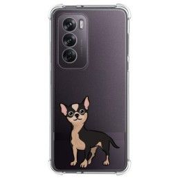 Funda Silicona Antigolpes para Oppo Reno 12 Pro 5G diseño Perros 05 Dibujos