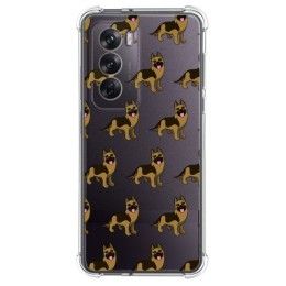 Funda Silicona Antigolpes para Oppo Reno 12 Pro 5G diseño Perros 09 Dibujos