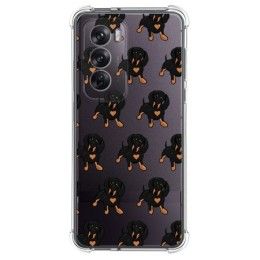 Funda Silicona Antigolpes para Oppo Reno 12 Pro 5G diseño Perros 10 Dibujos